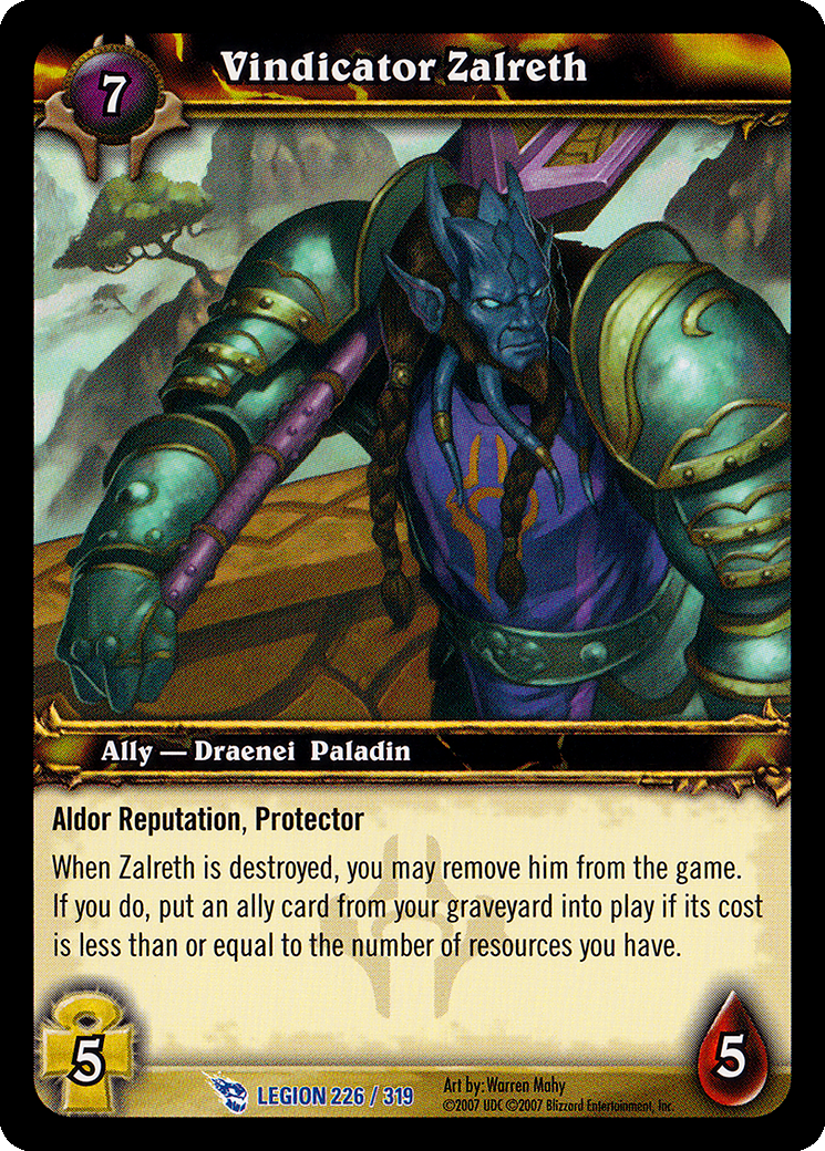 Vindicator Zalreth